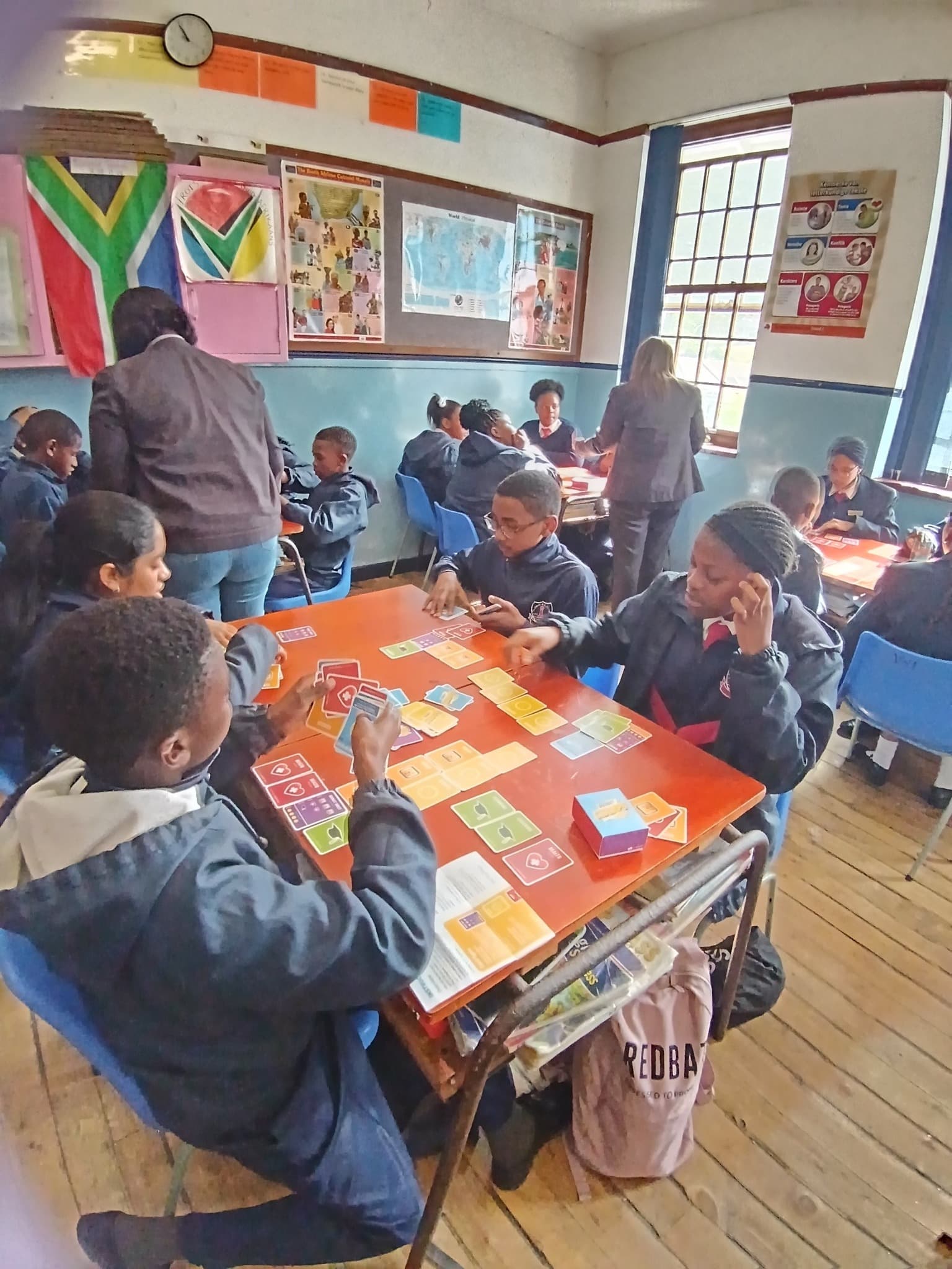 Students learning